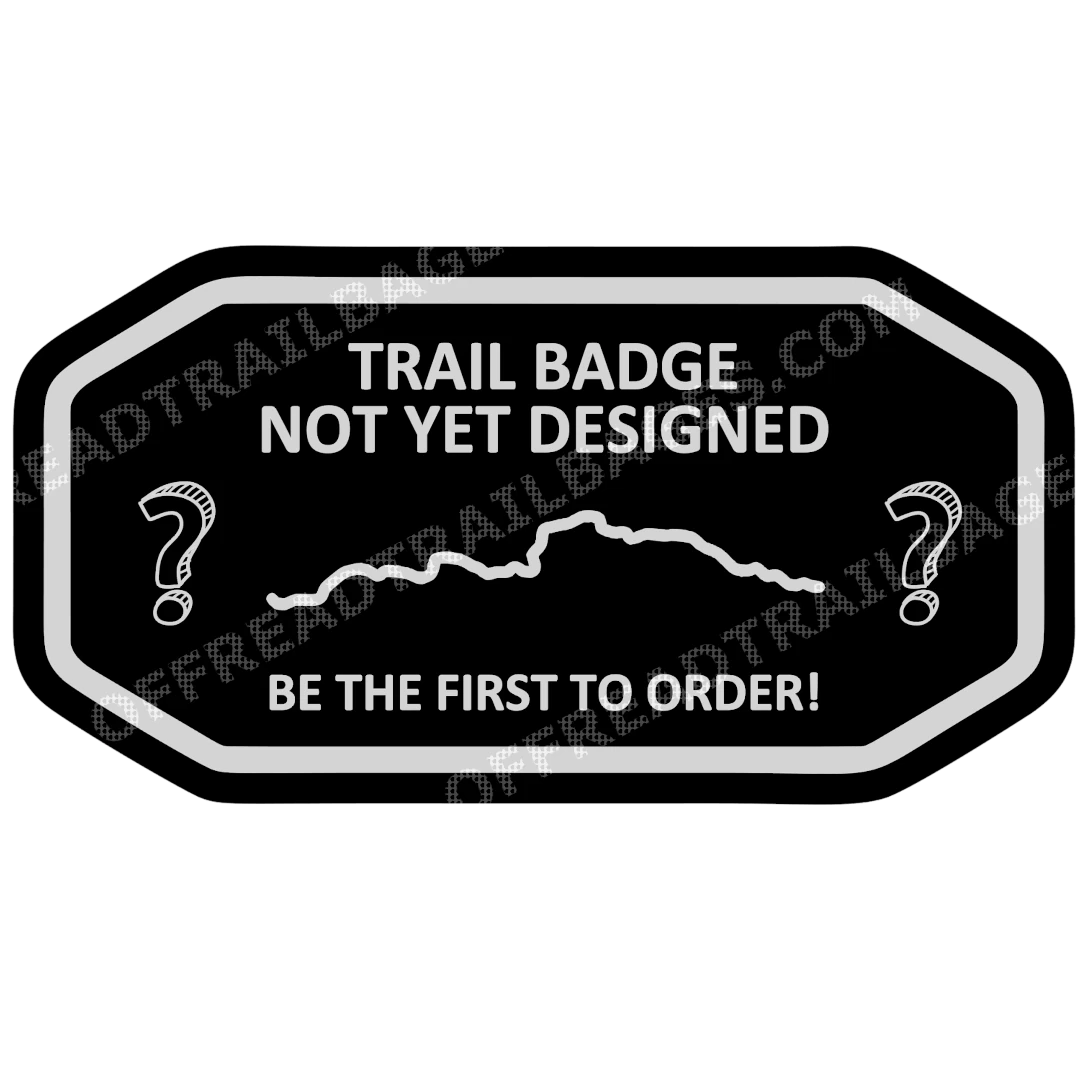 Not yet designed badge with watermark